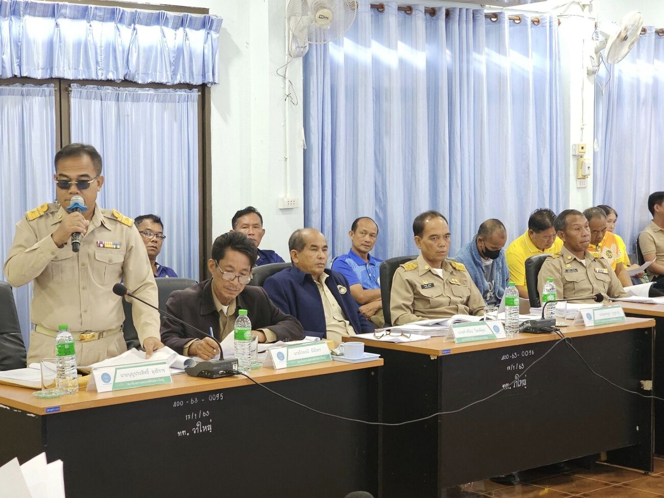 วันที่ 15 สิงหาคม 2567 นายวีระศักดิ์  อ่อนอำพันธ์  ตำแหน่งประธานสภาเทศบาลตำบลวาใหญ่   เรียกประชุมสภาเทศบาลตำบลวาใหญ่  สมัยสามัญ  สมัยที่ 3 ครั้งที่ 1 ประจำปี  พ.ศ 2567  เพื่อพิจารณาร่างงบประมาณรายจ่ายประจำปีงบประมาณพ.ศ 2568 พิจารณาในวาระที่ 1(ขั้นรับหลักการ)